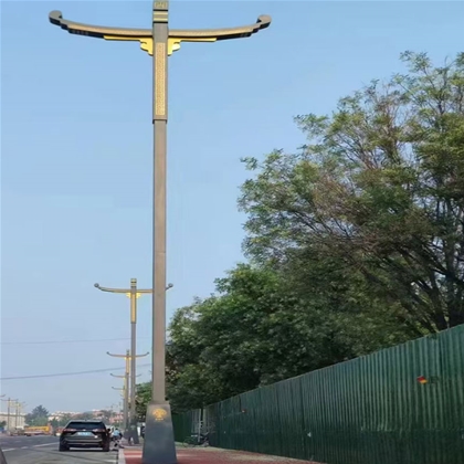 巴音郭楞一体化路灯安装